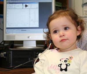 Otoacoustic Emission Test for a Child Patient